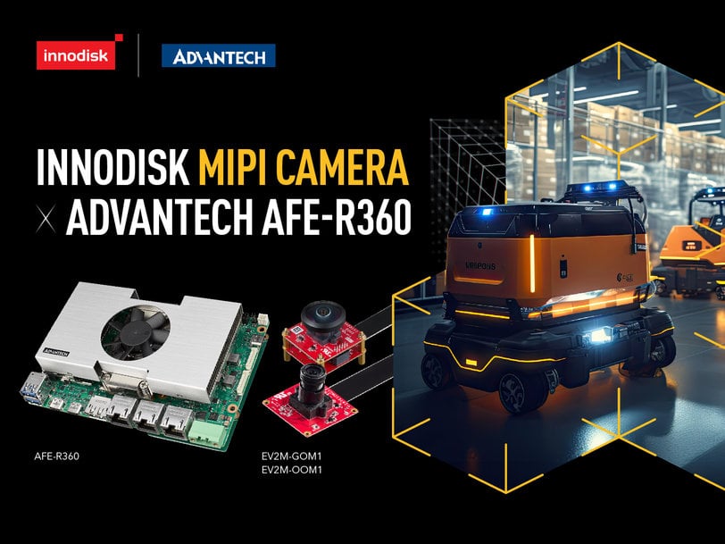 Innodisk Partners with Advantech to Unlock AMR Vision Capabilities with Advanced MIPI Camera Modules on AFE-R360